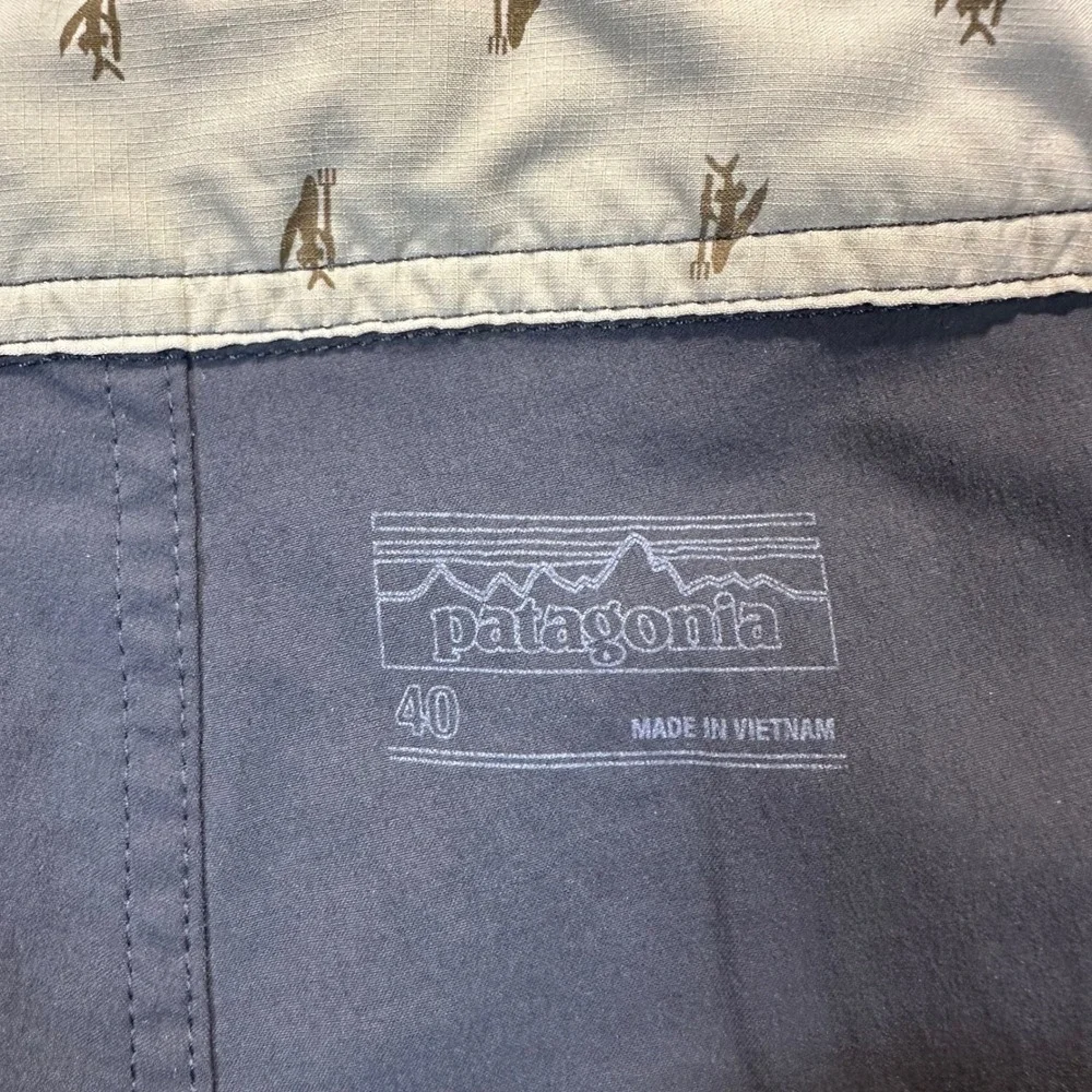 Patagonia Board Shorts Mens 40 Gray Surf Swim Trunks Gorpcore Outdoor